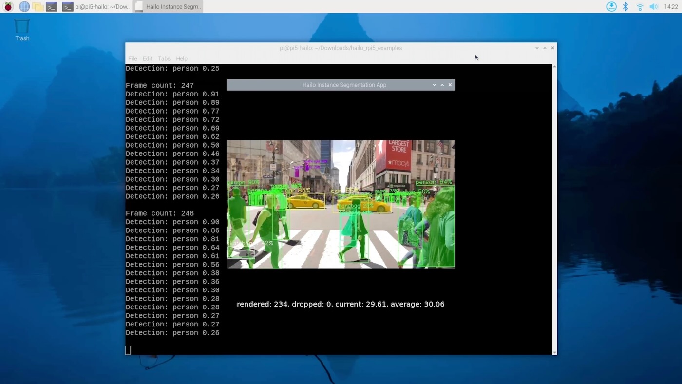 Raspberry Pi AI Kit Object Detection