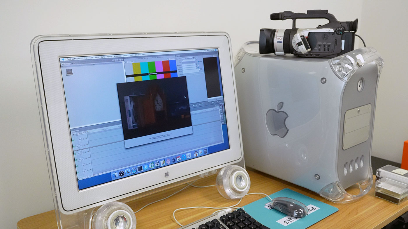Power Mac G4 MDD with Canon GL1 DV Camera importing footage into Final Cut Express
