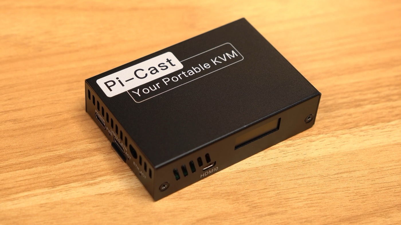 Pi-Cast USB-C KVM