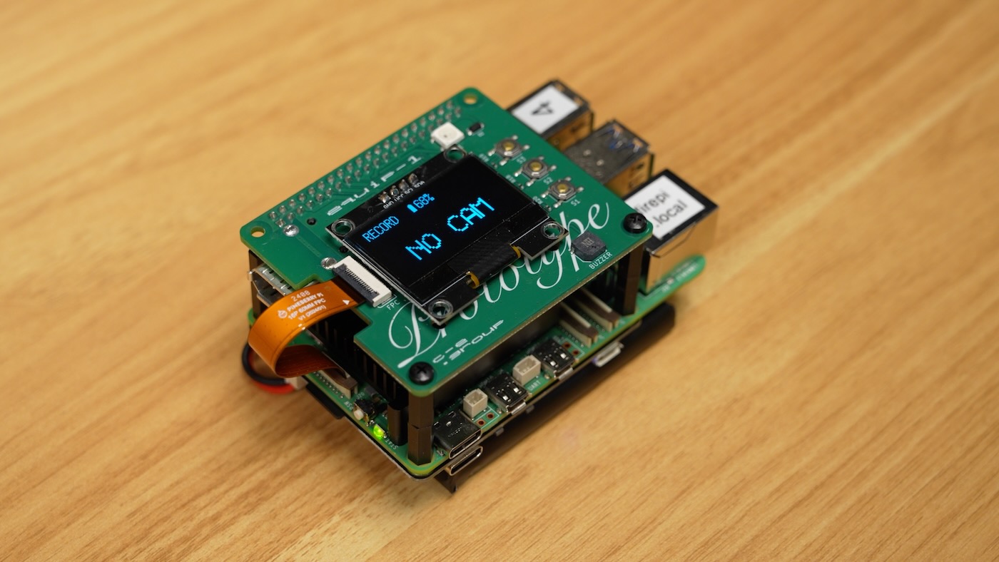 Firehat running on Raspberry Pi 5 with NO CAM on screen