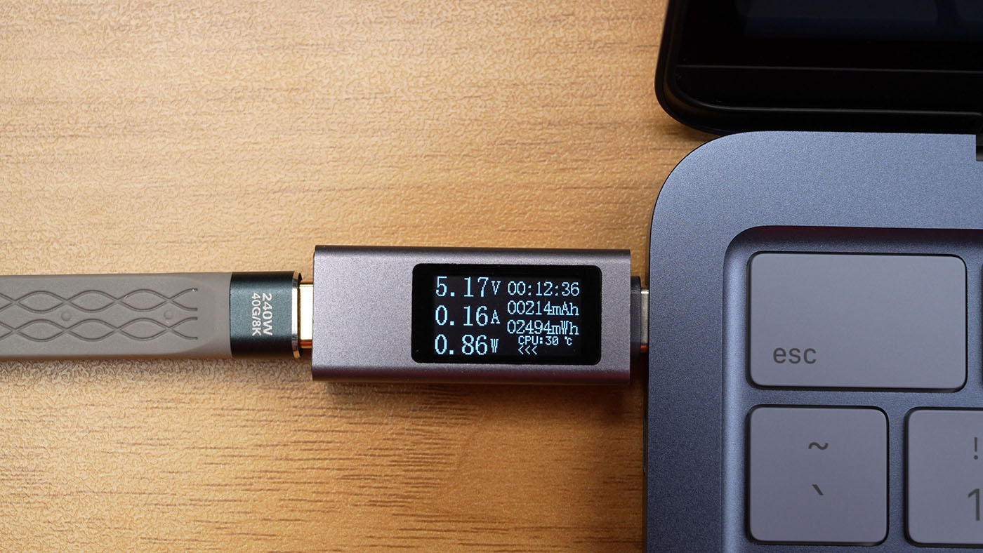 Power Draw for WisdPi 10 Gbps USB-C Ethernet Adapter
