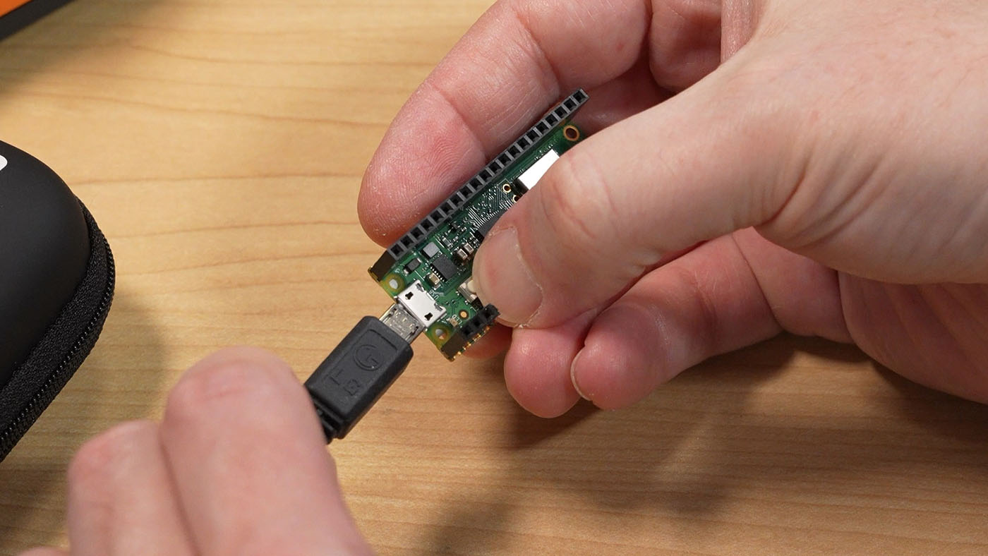 Pico Micro Mac - plug Pico into USB port while holding down BOOT