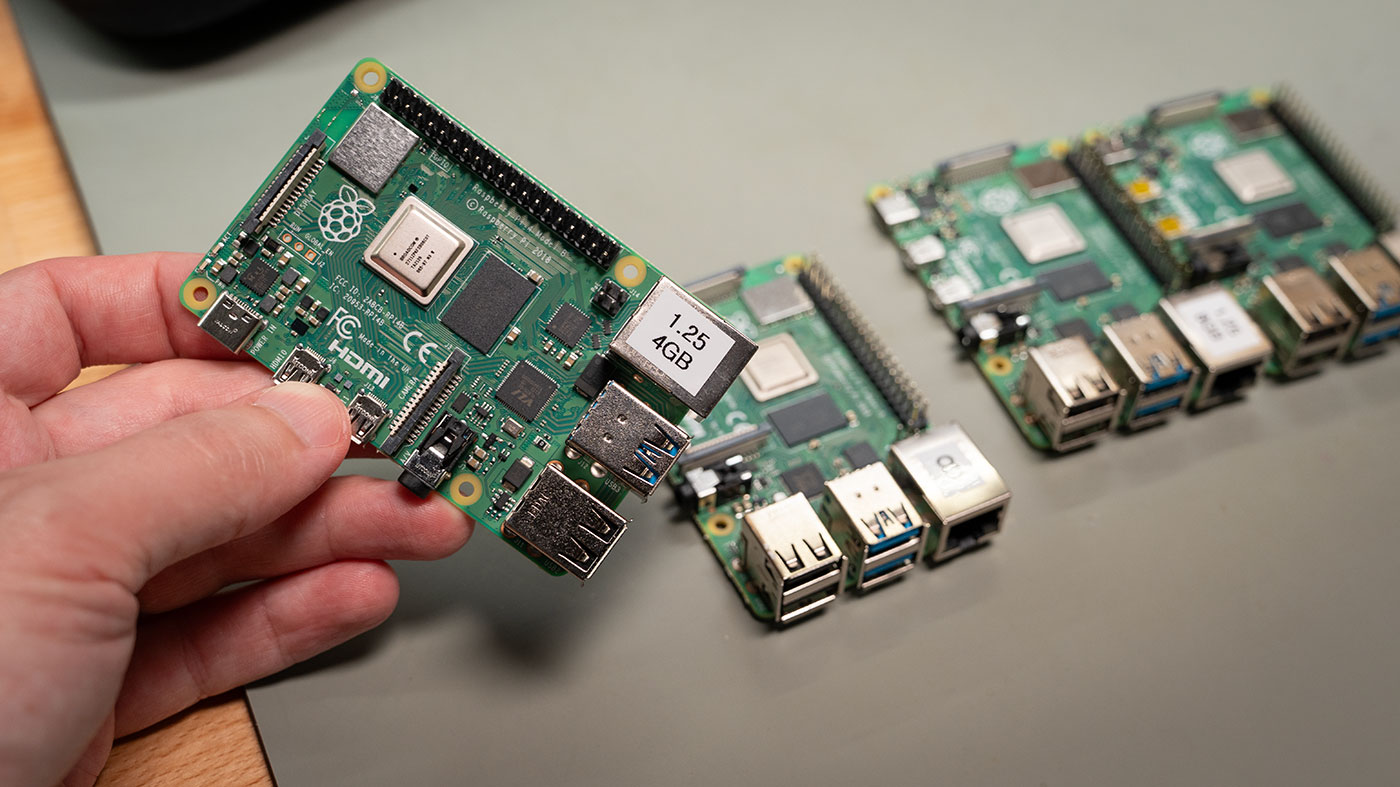 Special Value Pi 4 4GB in hand