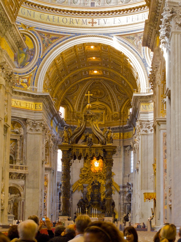 Photo: Sanctuary - Saint Peter's Basilica | Jeff Geerling