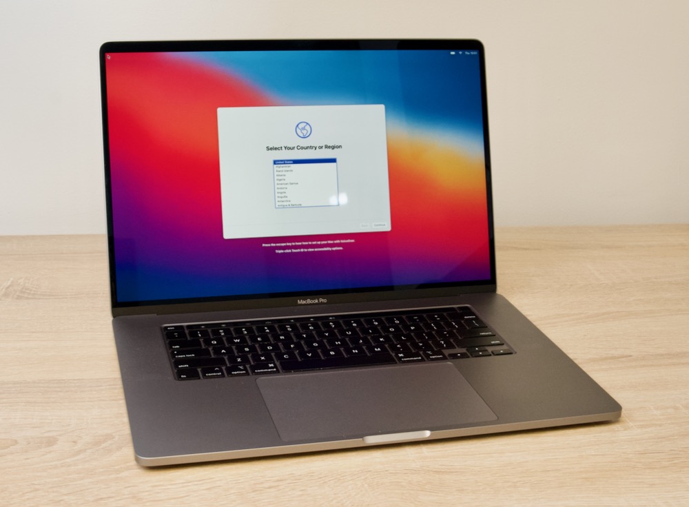 Macbook Pro 16 Setup 2019 