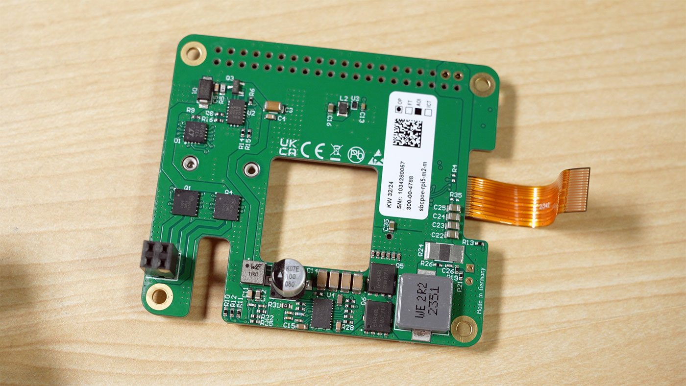 n-fuse PoE + NVMe HAT lacking an isolation transformer