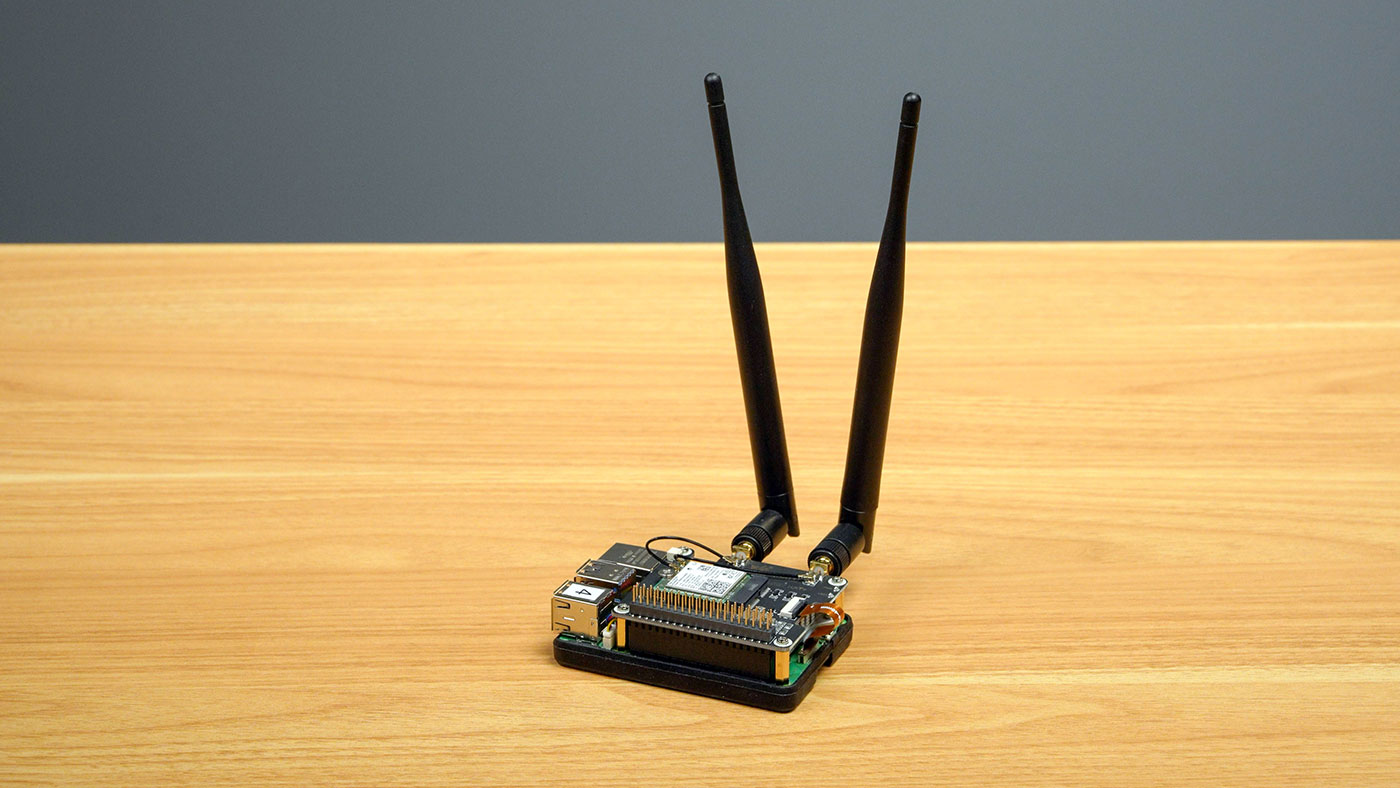 Pi 5 WiFi 7 with external antennas