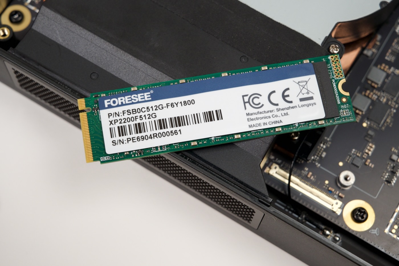 Snapdragon Dev Kit - Foresee NVMe SSD